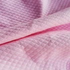 Hot Design Vietnam Pink Plain Welf Baby Plaid 80% Cotton 20% Polyester Knitted 32S Quilted Fabric