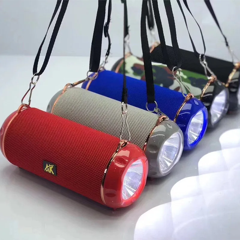 LED Lights Shoulder Strap Speaker Lights Bluetooth Speaker Wireless Phone Hands-free USB Interface Mobile Charging Audio Wholesa - ANKUX.COM