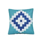 Print design geometric pattern pillow sofa cushion