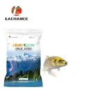 Fish feed additive for activating lipase