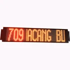 Whole sale bus route led scrolling text display LED bus display LED bus destination display board