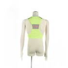 High Visibility Vest LED Mesh Safety Reflective Sport Vest With Transparent Lamp Cover