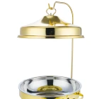 Stainless steel Mini Des Chafing Dishes 4.5L golden hook food warmer chafer dish buffet set for party