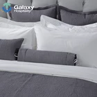100% Egyptian Cotton White Bed Sheets For Hotel And Hospital Mattress Bed Sheet Set