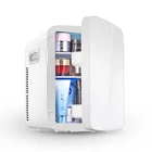 20 liter custom personal glass door beauty skincare mini bar fridge for home