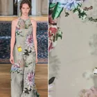 Shaoxing Textile High quality custom wholesale floral digital print satin chiffon clothing fabric
