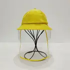 wholesale face covered protection mask cap soft PVC transparent face shield