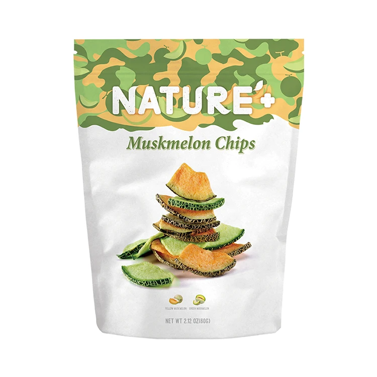 fruit chips - flavored muskmelon chips / vietnamese snack