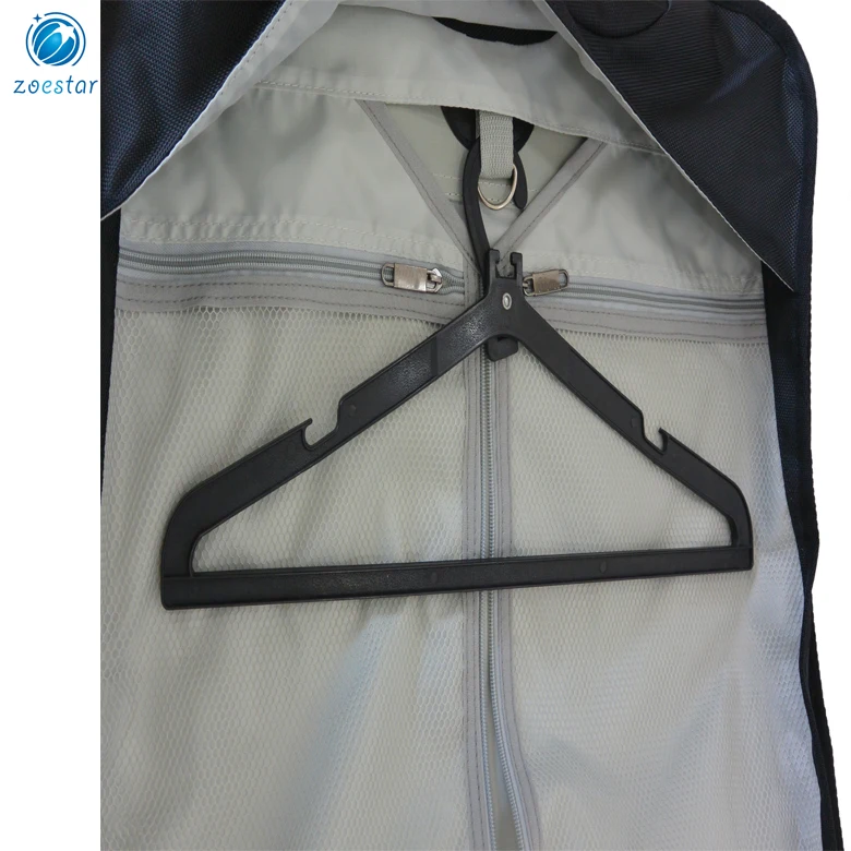 Foldable 1680D Dress Clothes Suit Protector Bag Travel Dustproof Garment Cover