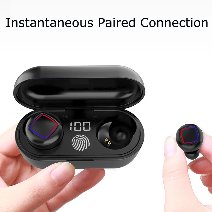 Wireless Bluetooth Headphone Earphone, 12 Hour Mini IPX7 Waterproof Ture Stereo Earbuds - ANKUX.COM