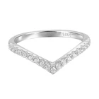 Engagement 925 Ring Wholesale Sterling Silver 925 Fashion Jewelry Minimalist Ring Gift for Girlfriend