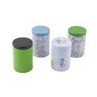 Metal tea tins can eco friendly packaging tin cans