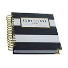 Professional high quality custom 2020 weekly daily planner printing