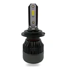 Nasda supply waterproof led head light27W 4800lm led buib H1 H4 H7 for car