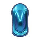 Green Blue YB55 10g Green Blue Purple Multi Chrome Pigment Magic Chameleon Mirror Effect Dust