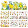 2019 New Design Easter Pattern Slider Nail Sticker Rabbit Eggs Lovely Chick Duck Manicure Polish Water Decal Nail Art Tattoo