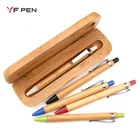 Customized Promotional Gift Pen Pen Business Gift Customized Promotional Gift Premium Bamboo Office Pen Laser Logo