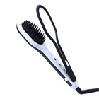 2020 Products 2 in 1 Electric Hair Curler Hair Straightener Brush Professional Flat Iron Hair Straightener