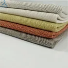 yarn dyed linen fabric for sofa upholstery home textile knitted