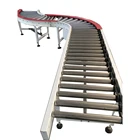 Power Roller Conveyor 45/60/90/180 Degree Power Curve Roller Conveyor Line for Heavy Duty