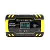 12V 8A 24V 4A Car Motorcycle Pulse Repair Battery Charger Lcd Display Agm Gel Wet Lead Acid Battery Charger
