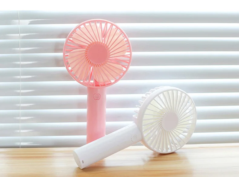 Usb Rechargeable Handheld Fan, Portable, Plastic - detail 14