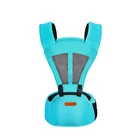 Adjustable polyester baby safety seat and carry sling wrap belt baby carrier