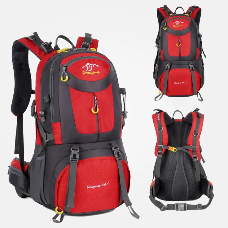 New products red backpack sport backpack waterproof outdoor backpack large