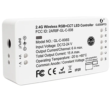 ZigBee LED Controller For RGB And Dual White Color LED Strip ZIgBee3.0 LED Strip Light Controller 2.4G RF Remote LED Controllers - Famidy.com