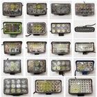 Best Price 12V - 24 V - 80V 42W 8 inch 60mm Thickness Square 21 LED Work Lamp Car Off Road Driving Truck Led Work Light