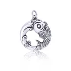 2020 fashion charms do old handmade fish designer custom wholesale jewelry women's sterling silver necklace pendant