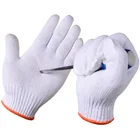 Hand knit safety gloves for Industrial cheap and high quality safety gloves