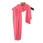 2020 Winter Scarf Cashmere Embroidered Scarves Ladies Real Winter Thick Cashmere Scarf 100% Cashmere Scarf