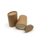 Packaging Paper Deodorant Packaging Eco Friendly Empty Men Deodorant Stick Packaging Oval Container Push Up Paper Tube