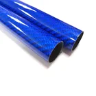 20mmx18mmx1000mm 3K Glossy Twill Carbon Fiber Tubes Made In Dongguan Juli
