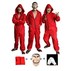 Salvador Dali Movie The House of Paper La Casa De Papel Cosplay Party Halloween Mask Money Heist Costume & Face Mask