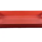 Tray Food Red 20inch Melamine Serving Tray Plastic Food Big Tray With Handle