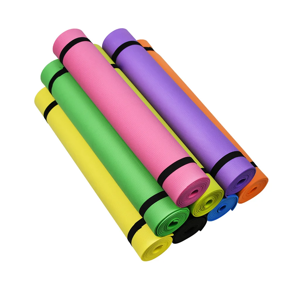 کفپوش ضد لغزش ضد سم Eva Yoga Mat 173x61 183x61 Cm 0