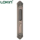 Zinc alloy door lock for metal sliding door and wooden sliding door