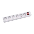 6 Outlet french Extension Cable and Switch Socket