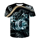 New T-shirt Summer Style Men Tshirts 3D Print Star Galaxy Universe Space Printing Clothes For Men Short Sleeved Tee-shirt