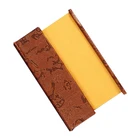 Custom Kraft brown gift packaging box kraft blank carton paper gift paper box clamshell Gift carton cardboard box