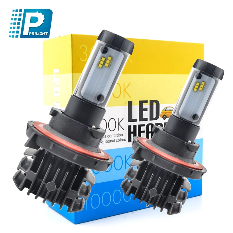 Voiture LED Phare Kit 9005 9006 35W ZES Puce 6000ml Lumen élevé lumineux superbe Éclairage H1 H4 H13
