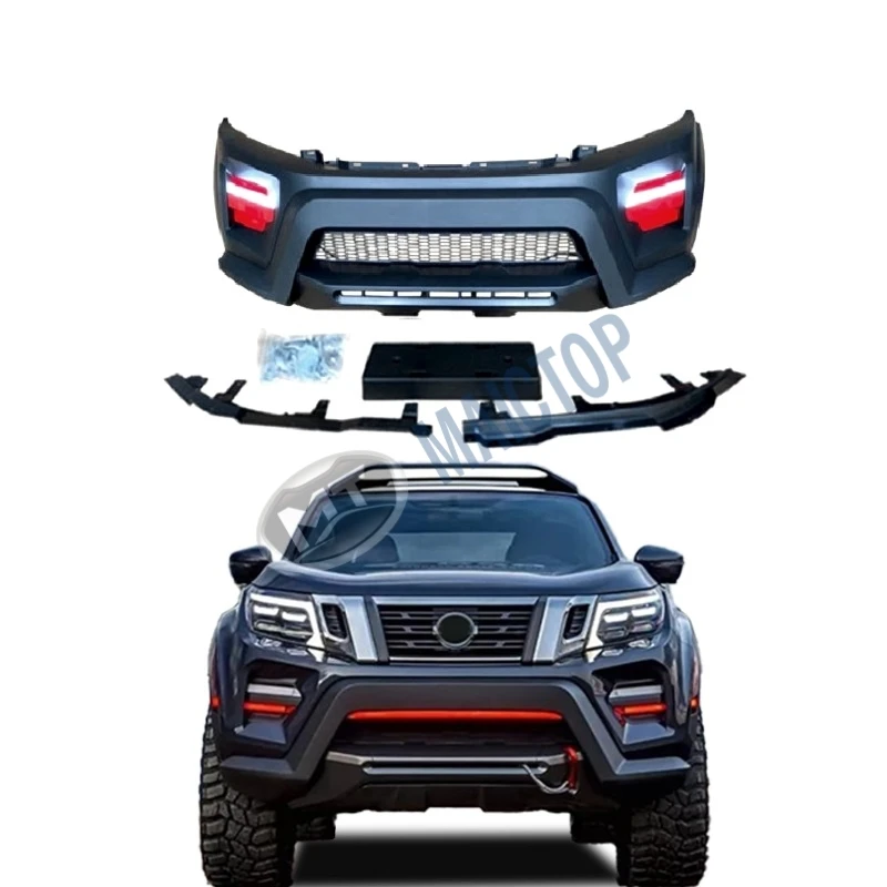 Maictop Car Accessories Facelift Front Bumper Bodykit For Navara