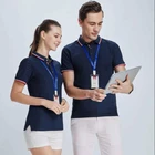 Summer Hot Sale Fashion Custom Unisex Sweatshirt Couple T-Shirt Polo Short Sleeve T Shirt