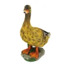 Gifts & crafts custom design animal duck statue hand painted home decoration realistic animal resin crafts