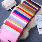 2019 Thick Cashmere Scarf Female Pure Color Autumn Winter Keep Warm Annual Meeting Gift Tassel Scarf Shawl
