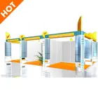 Trade Show Exhibition Display Booth Standard Modular Partition Shell Scheme Trade Show Expo Display Exhibition Booth