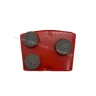 Logo Customization Round Grinding Segment Round Segments Vacuum Diamond Grinding Tools for Wood Floor