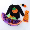 Halloween Dress Costume For Baby Infant Party Dress Tutu Newborn Jumpsuit Romper Baby Girl Clothing Drop Shipping Birthday Gift